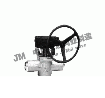 美標承插式卡套旋塞閥